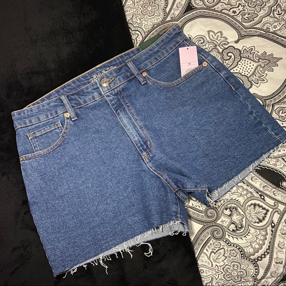 Wild Fable High-Rise Mom Shorts (NWT)